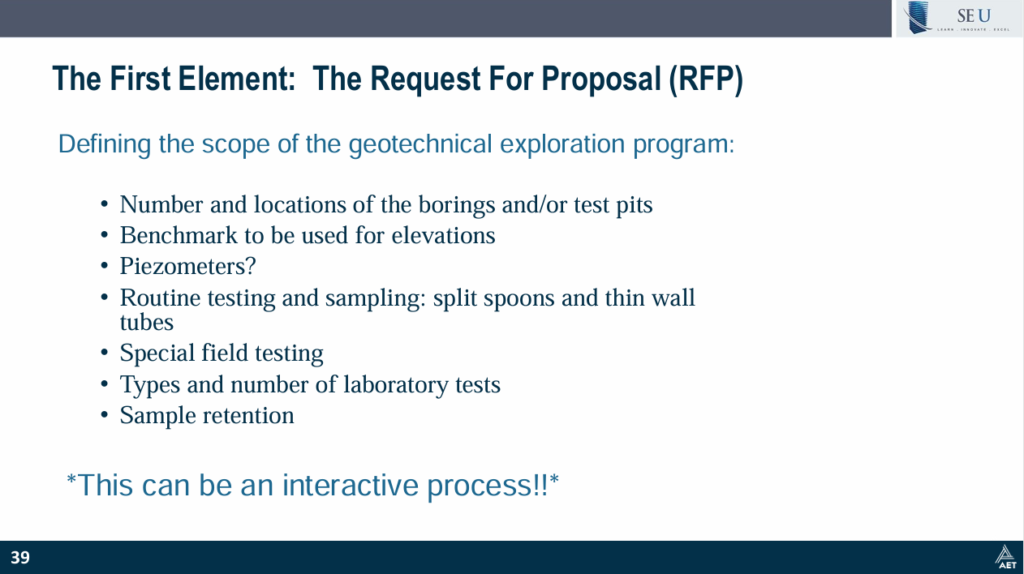 Effective RFPs for Geotechnical Reports | SE Impact – Find Your Engineer